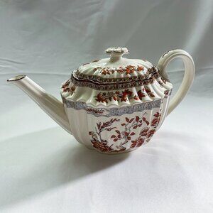 Copeland Spode India Tree China Teapot, Vintage